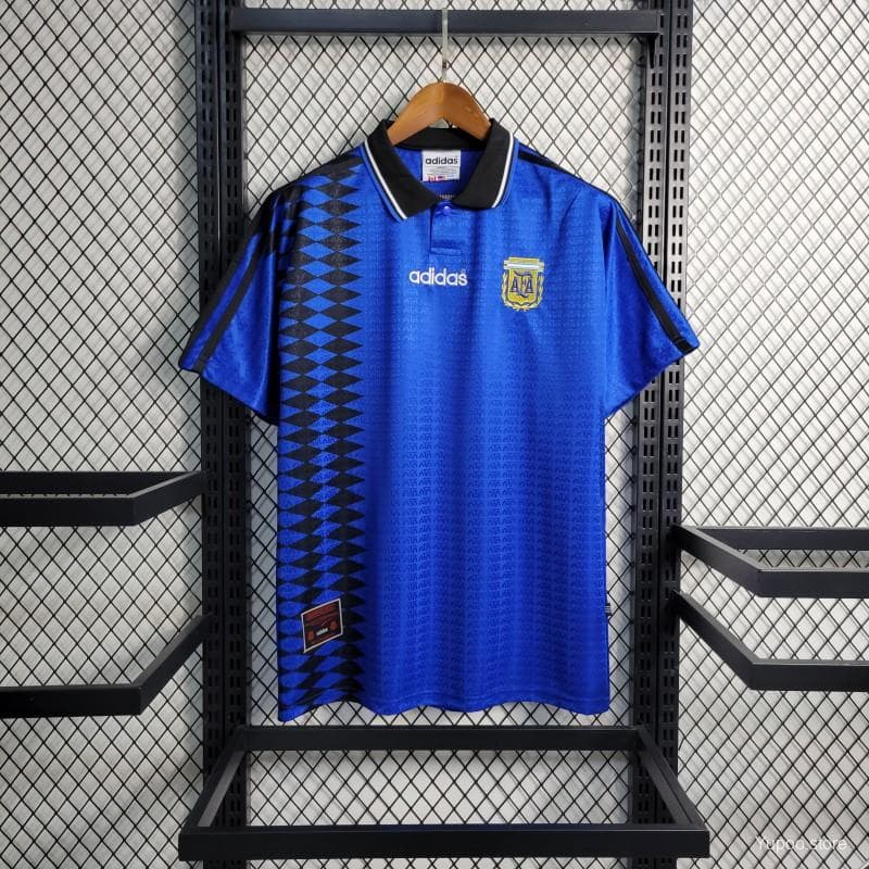 Retro Argentina Men's (Away) Jersey 1994 front view