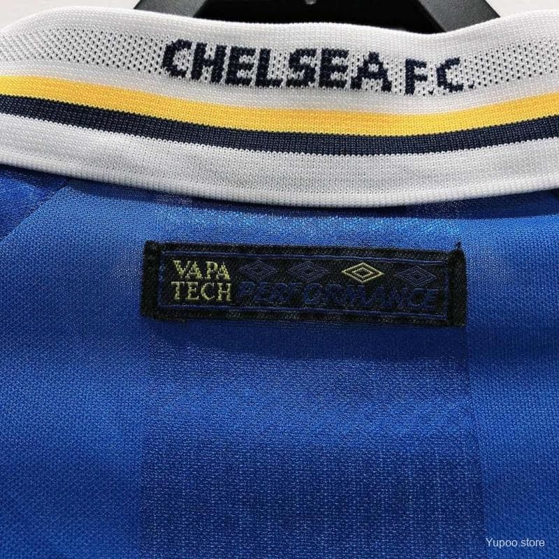 Retro Chelsea Men's (Home) Jersey 97/99 back view