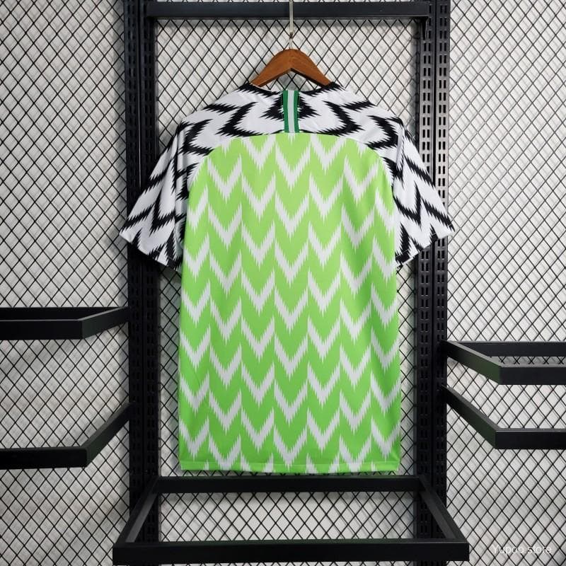 Retro Nigeria Men's (Home) Jersey 2018 back view