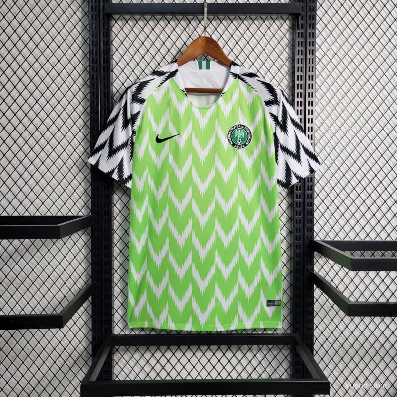 Retro Nigeria Men's (Home) Jersey 2018 front view