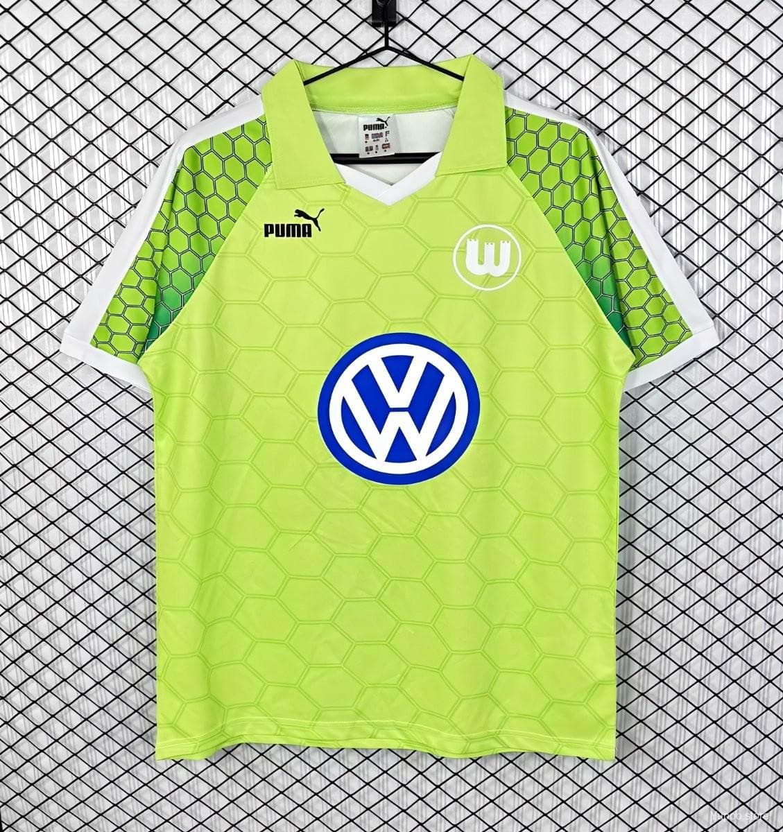 Retro Wolfsburg Men's (Home) Jersey 97/98 front view