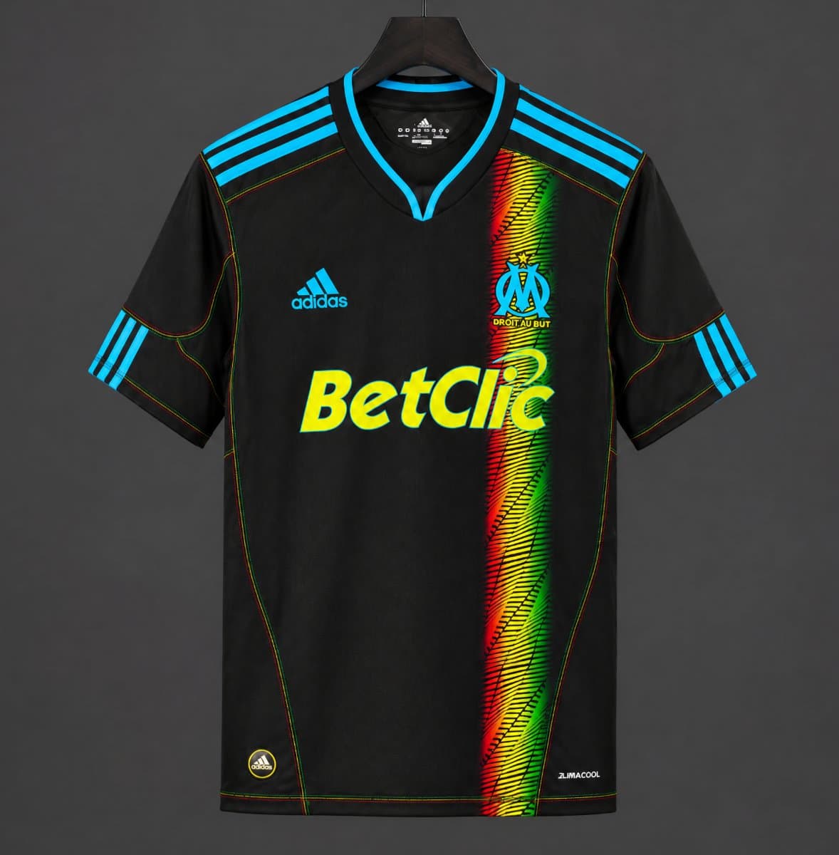 Marseille 2010/11 Third Retro Jersey front view