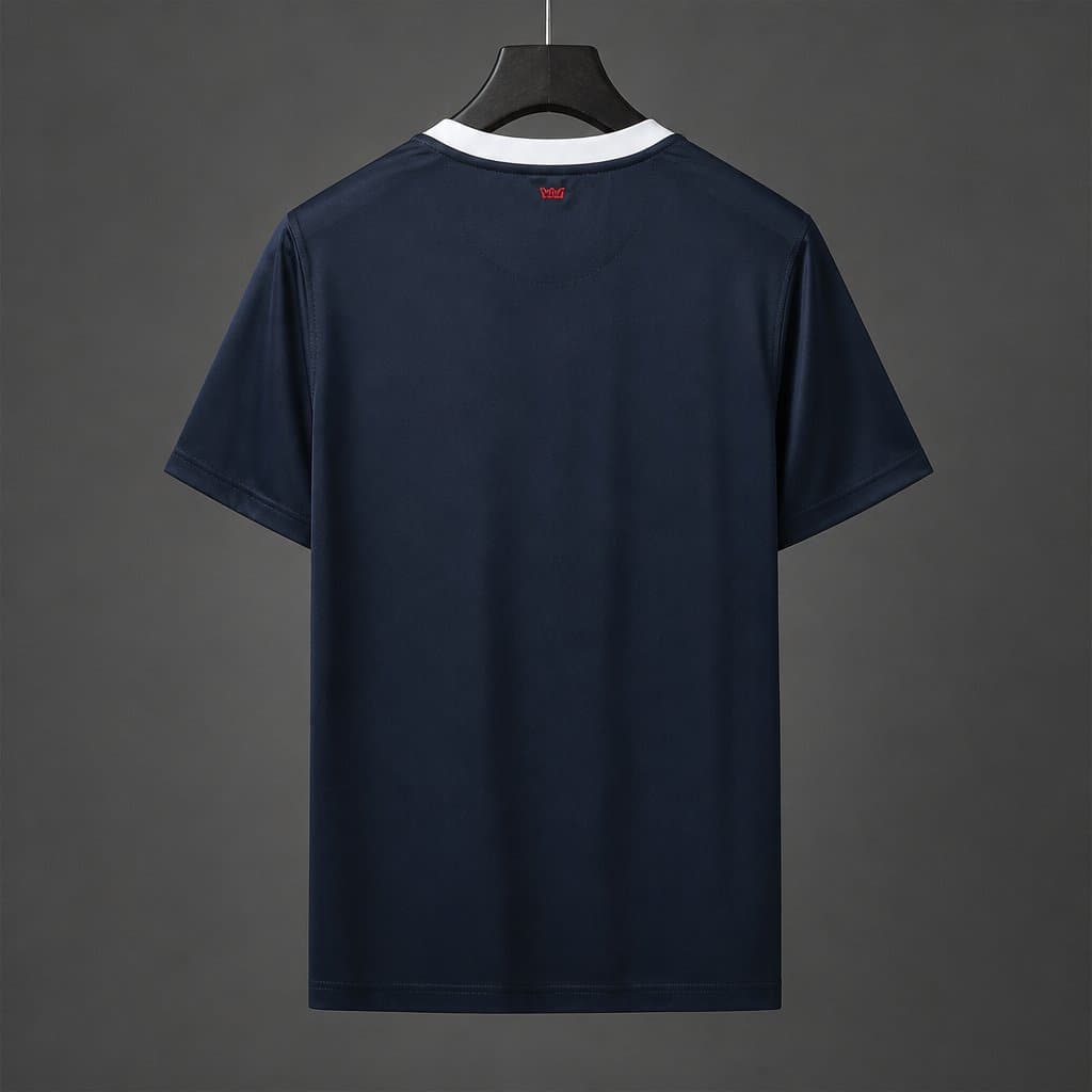 PSG 2011/12 Home Retro Jersey back view