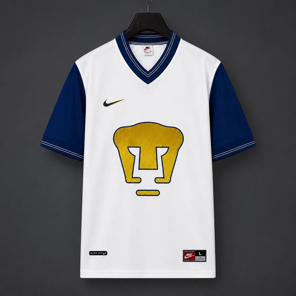 Pumas UNAM 1998/99 Home Retro Jersey front view