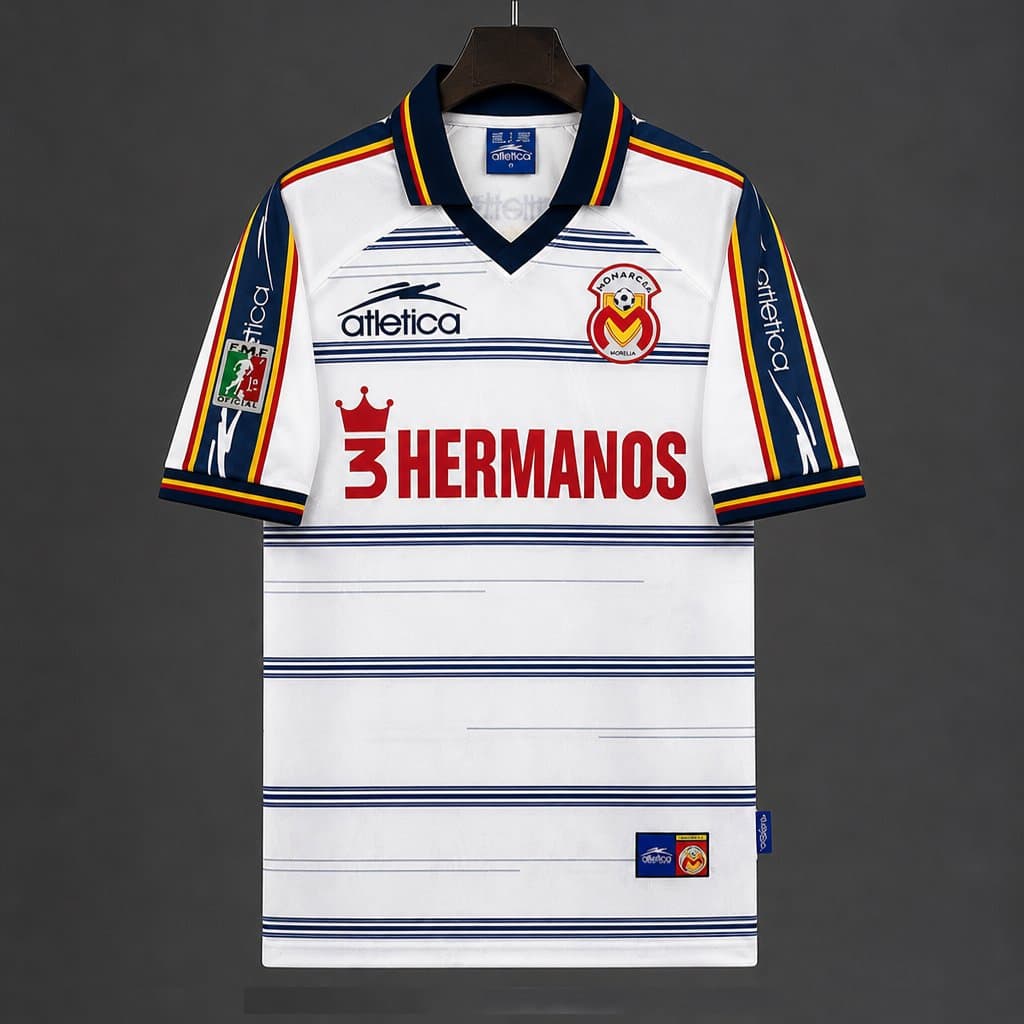 Monarcas Morelia 1999/00 Away Retro Jersey front view