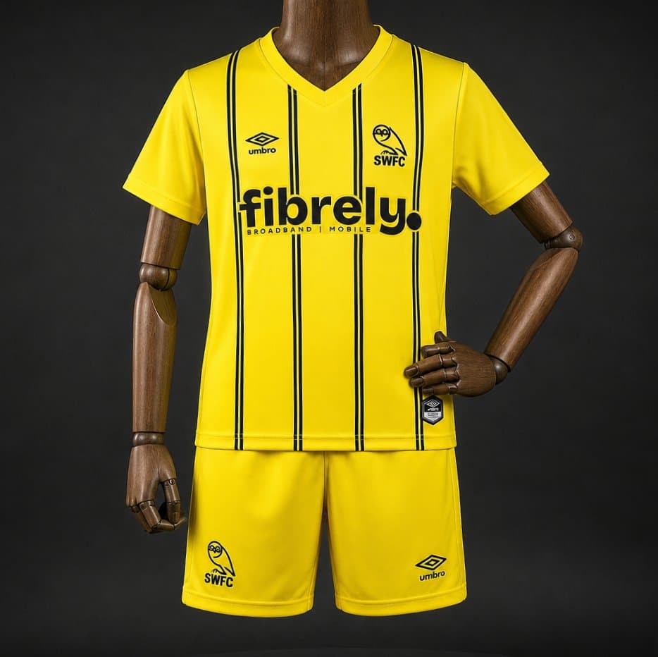 Sheffield Wednesday Away Kids Kit 26/27 front view