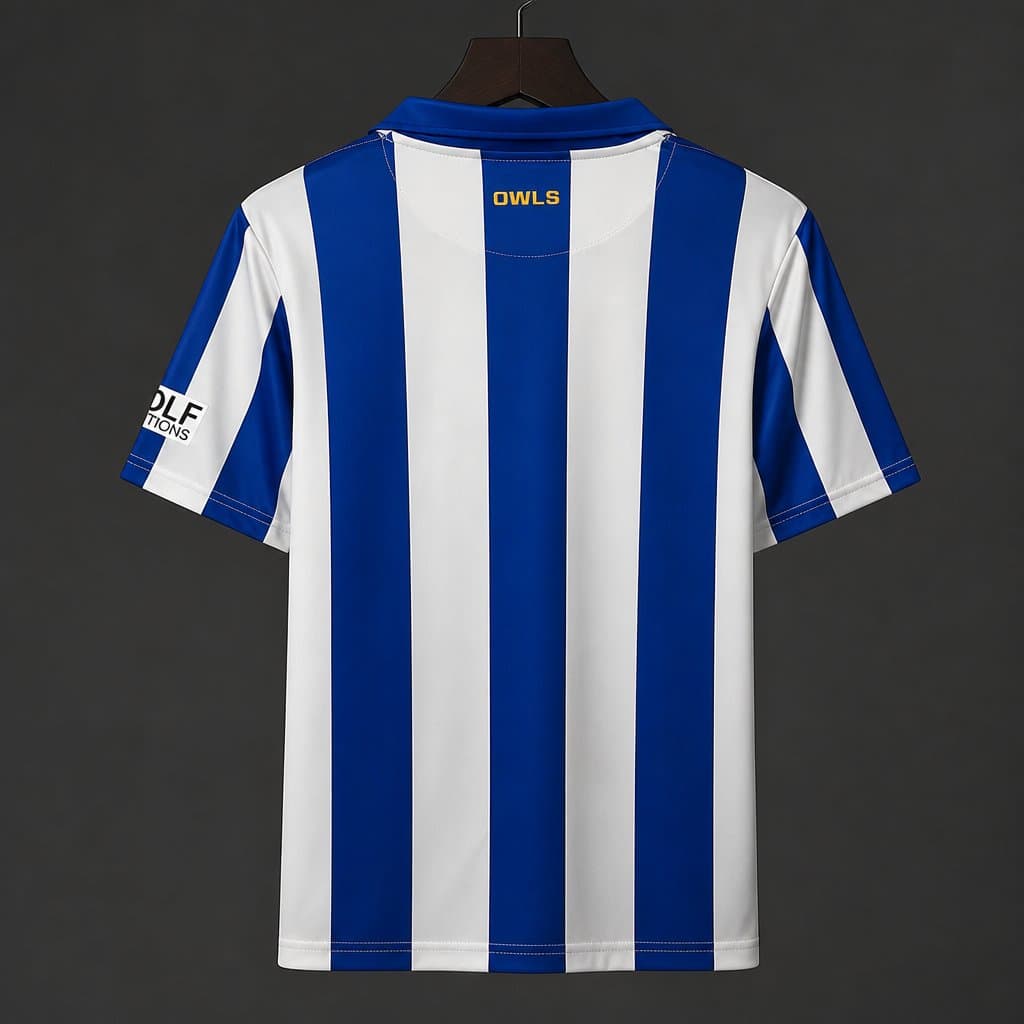Sheffield Wednesday Men's Jersey (Home) 26/27 back view