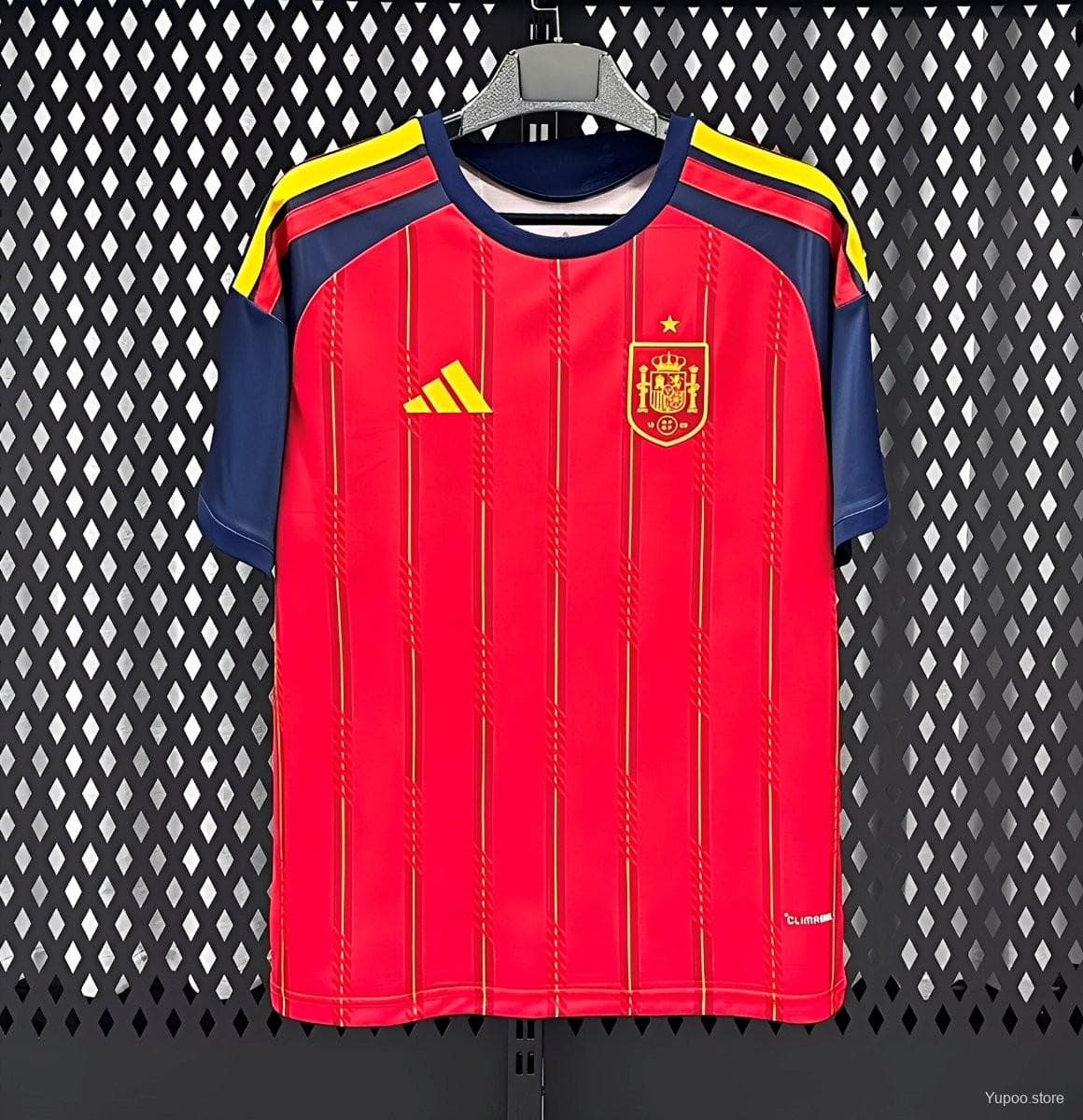 Spain Menâs Jersey (Home) front view