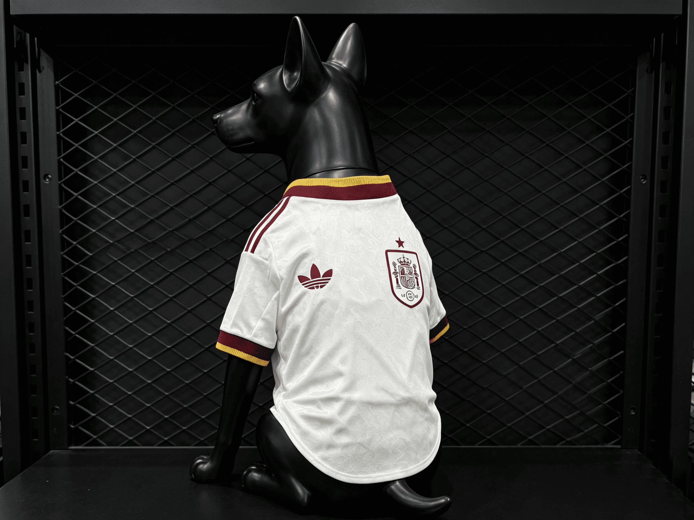 Spain Away Pet Jersey front view