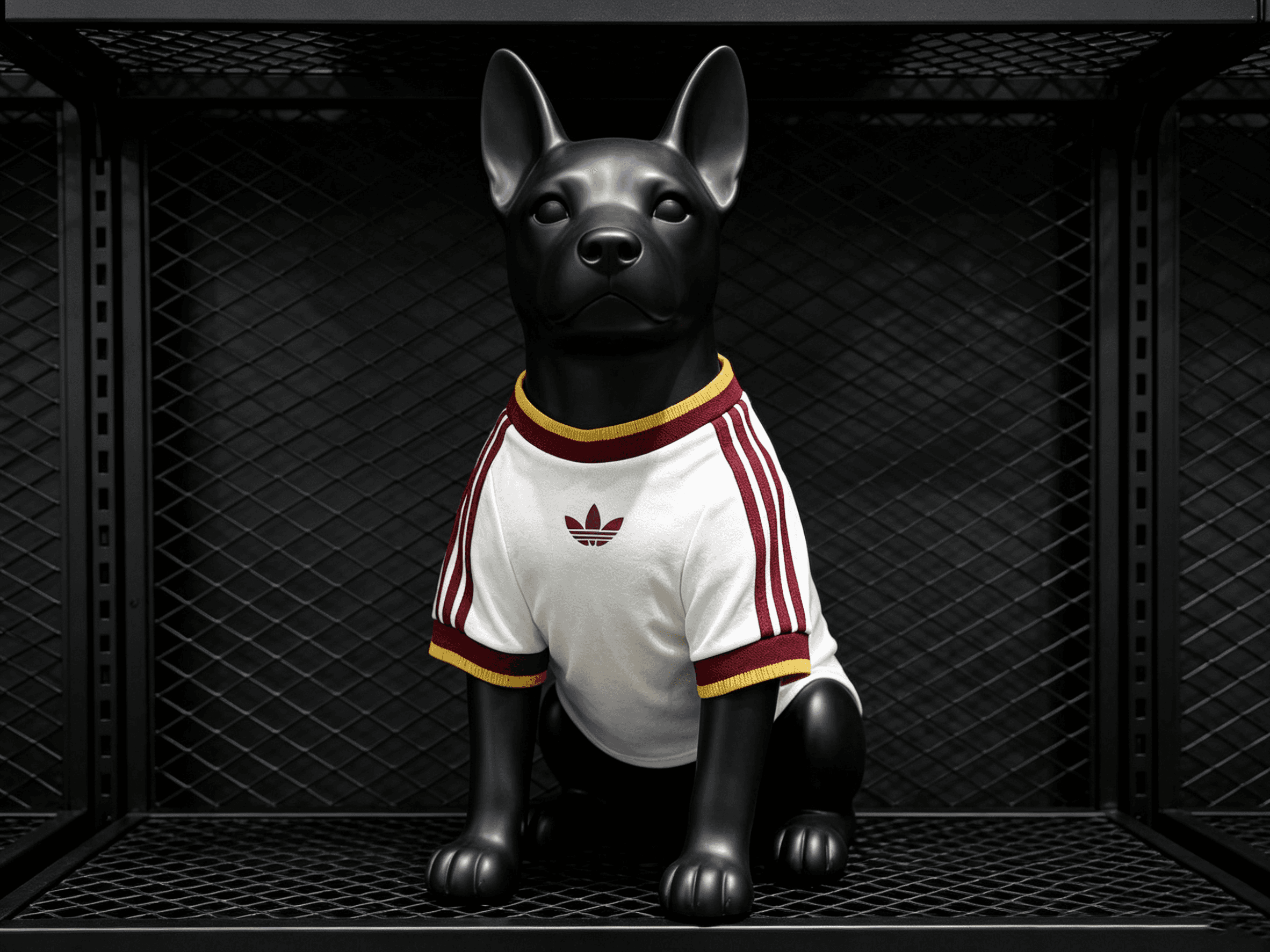 Spain Away Pet Jersey back view
