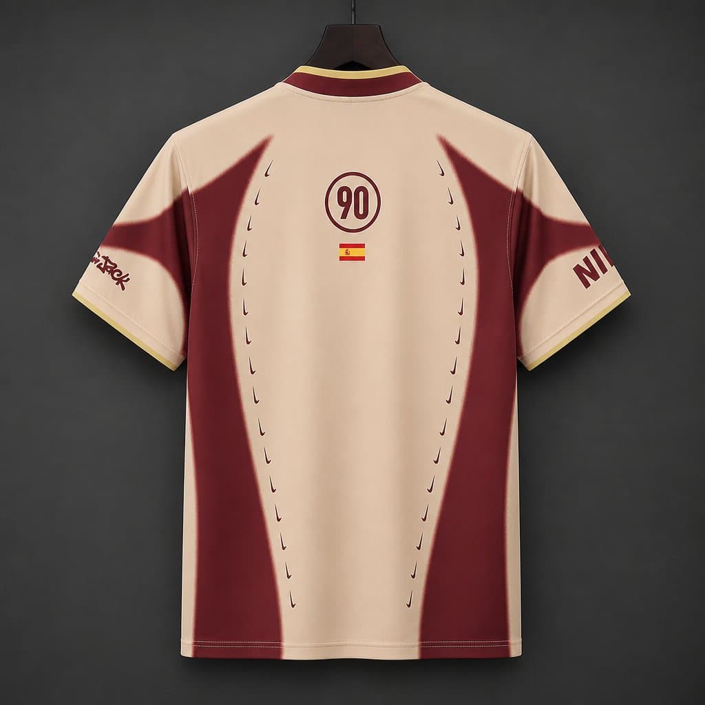 Spain x Travis Scott Jersey back view