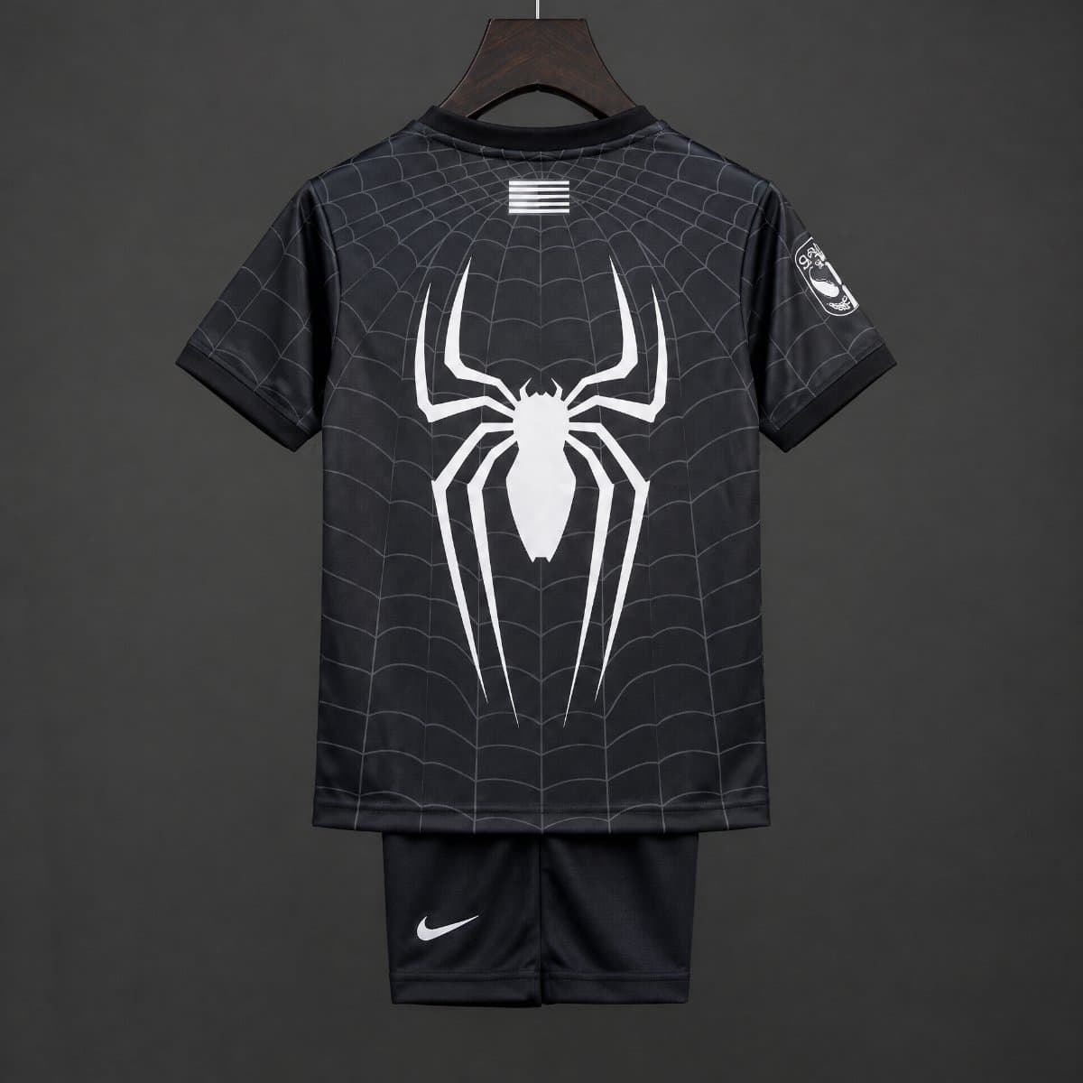 Spider-Man x Barcelona Kids Jersey back view