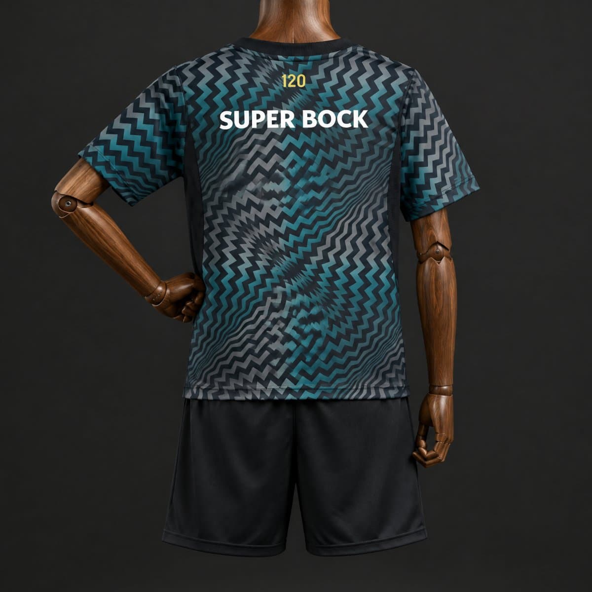 Sporting CP 120th Anniversary Kids Kit 26/27 back view