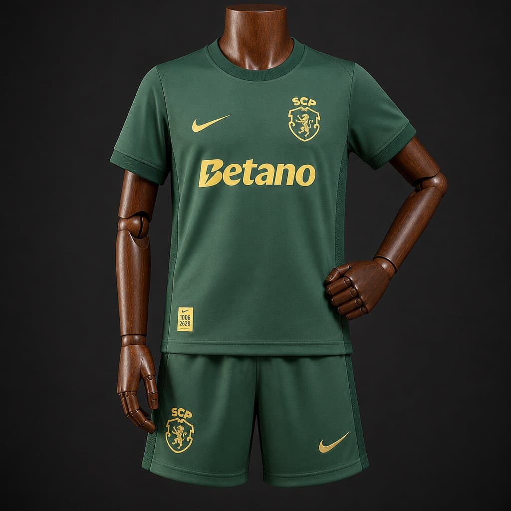 Sporting CP 125th Anniversary Kids Kit front view