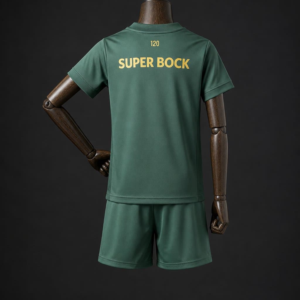Sporting CP 125th Anniversary Kids Kit back view