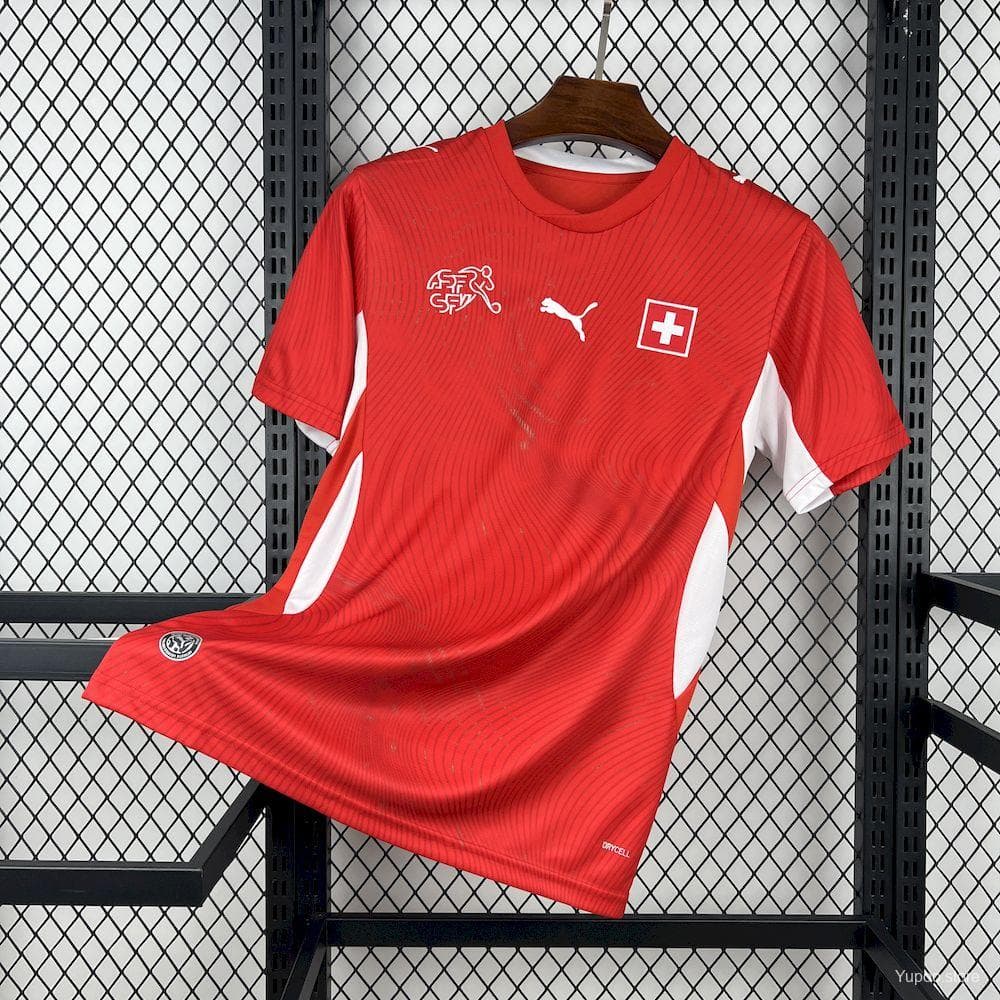 Switzerland Men's Jersey (Home) front view