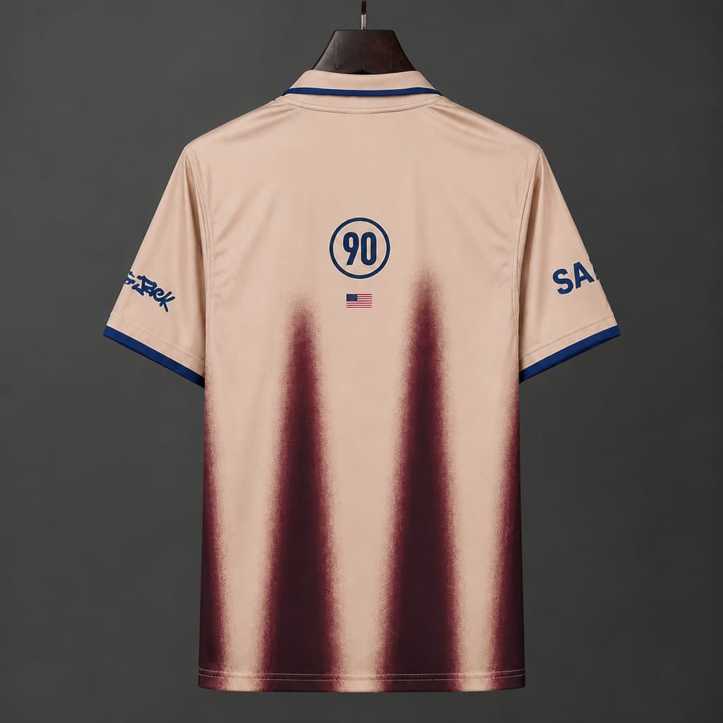 USA x Travis Scott Jersey back view