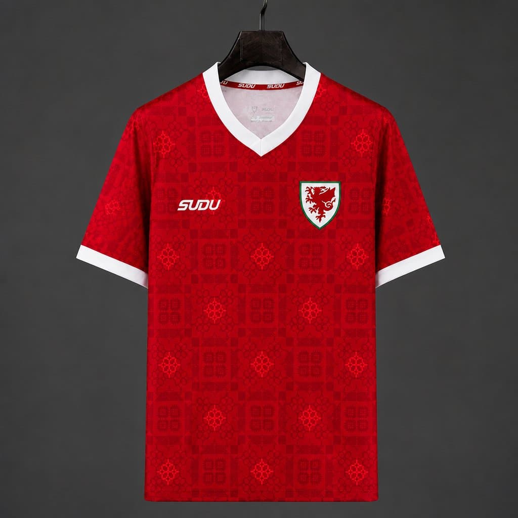 Wales Men's Jersey (Home) 26/27 front view
