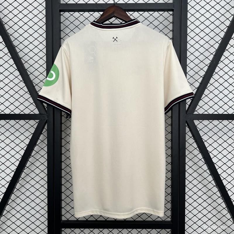 West Ham Men's Jersey (Away) 25/26 back view